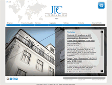 Tablet Screenshot of jpereiradacruz.pt